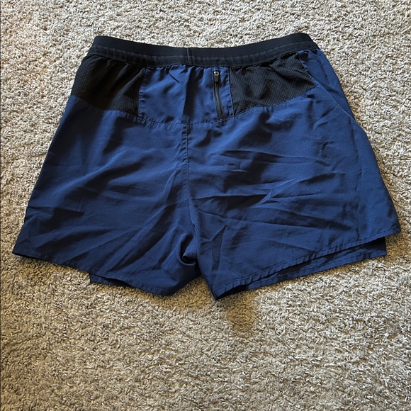 Men's Blue YounLa Athletic Shorts - Picture 2 of 4